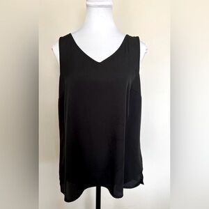 Ricki’s Double V-Neck Sleeveless Blouse